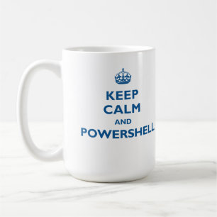 平静およびPowerShellのマグを保って下さい コーヒーマグカップ
