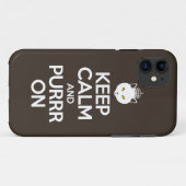 平静およびPurrrを保って下さい Case-Mate iPhoneケース (裏面(横))