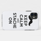 平静およびStacheを保って下さい Case-Mate iPhoneケース (裏面(横))