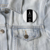 平静およびUkeを保って下さい 缶バッジ (インサイチュ)