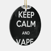 平静およびVapeを保って下さい セラミックオーナメント (右)