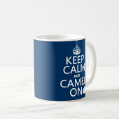 平静そしてラクダをの飼って下さい(すべての色) コーヒーマグカップ (正面右)