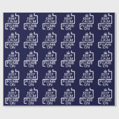 平静そして錘をの保って下さい(鉛管工か配管) ラッピングペーパー (フラット)