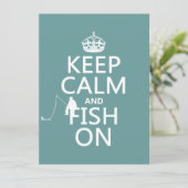 平静そして魚をの飼って下さい(すべての色) 招待状 (スタンド正面)