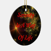 平静のオーナメント セラミックオーナメント (右)