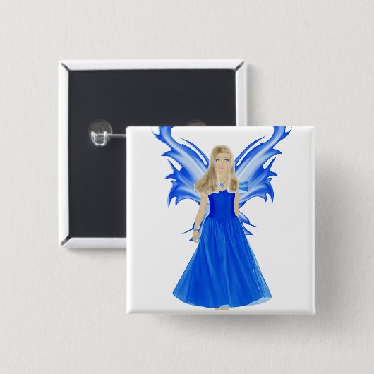 平静の天使 缶バッジ (正面&裏面)