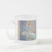 平静の抱擁マグ フロストグラスマグカップ (左)