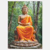 平静の森 – 仏殿 マグネット (正面)