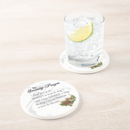 平静の祈りの言葉のカスタムのコースター コースター (側面)