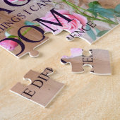 平静の祈りの言葉のバラのパズル ジグソーパズル (側面)