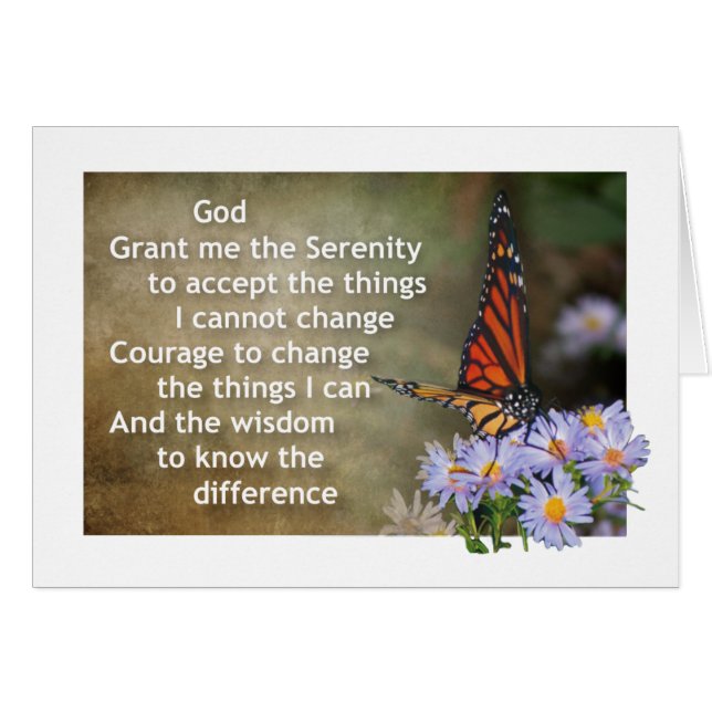 平静の祈りの言葉の挨拶状17r (正面横)