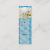 平静の祈りの言葉の蝶名刺の~tu スキニー名刺 (裏面)