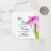 平静の祈りの言葉カード ノートカード (正面/裏面インサイチュ)