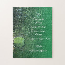 平静の祈りの言葉橋 ジグソーパズル