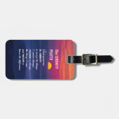 平静の祈りの言葉2 ラゲッジタグ (正面横)