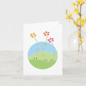 平静の祈りの言葉 カード (黄色い花)