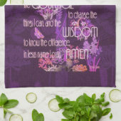 平静の祈りの言葉 キッチンタオル (折り畳み)