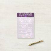 平静の祈りの言葉 ポストイット (デスク上)