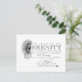 平静の祈りの言葉 ポストカード (スタンド正面)