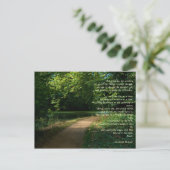 平静の祈りの言葉 ポストカード (スタンド正面)