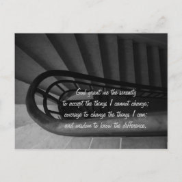 平静の祈りの言葉 ポストカード