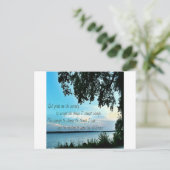 平静の祈りの言葉 ポストカード (スタンド正面)