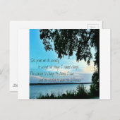 平静の祈りの言葉 ポストカード (正面/裏面)