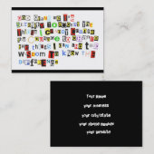 平静の祈りの言葉 名刺 (正面/裏面)