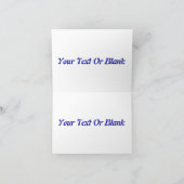 平静の誕生日 カード (内部)