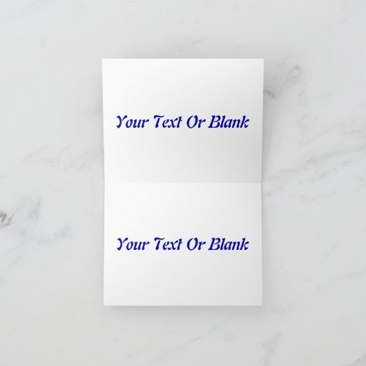 平静の誕生日 カード (内部)