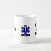 平静をすべての出血停止結局保って下さい コーヒーマグカップ (中央)