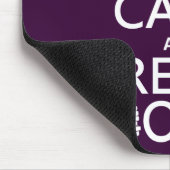 平静をで読まれて保てば(あらゆる色で) マウスパッド (コーナー)