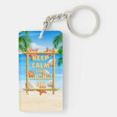 平静をアロハ保てば キーホルダー (裏面)