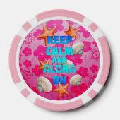 平静をアロハ保てば ポーカーチップ (裏面)