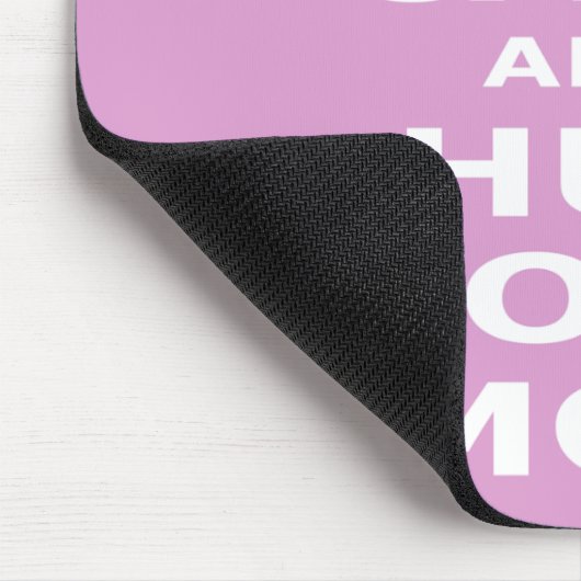 平静を保ち、あなたのお母さんを抱き締めて下さい マウスパッド (コーナー)