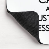 平静を保ち、あなたのビジネス分析者を信頼して下さい マウスパッド (コーナー)