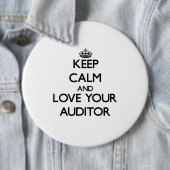 平静を保ち、あなたの会計検査官を愛して下さい 缶バッジ (インサイチュ)