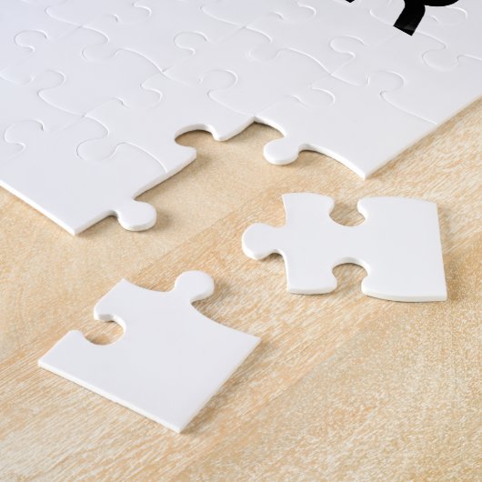 平静を保ち、あなたの幸せな場所に行って下さい ジグソーパズル (側面)