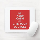 平静を保ち、あなたの源のマウスパッドを引用して下さい マウスパッド (マウス)