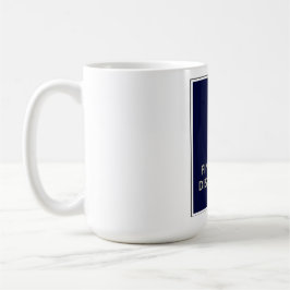 平静を保ち、あなたの論文を終えて下さい! コーヒーマグカップ