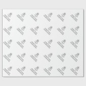 平静を保ち、あなたの論文を終えて下さい ラッピングペーパー (フラット)