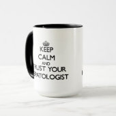 平静を保ち、あなたのHepatologistを信頼して下さい マグカップ (正面左)