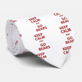 平静を保ち、くま行って下さい ネクタイ (ロール)