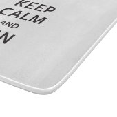 平静を保ち、できて下さい カッティングボード (角)