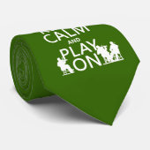 平静を保ち、で遊んで下さい(弦楽器) ネクタイ (ロール)