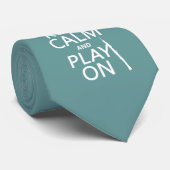 平静を保ち、で遊んで下さい(oboe) (どの色でも) ネクタイ (ロール)