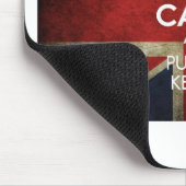 平静を保ち、やかんを置いて下さい マウスパッド (コーナー)