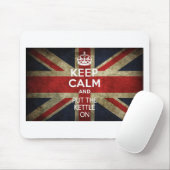 平静を保ち、やかんを置いて下さい マウスパッド (マウス)