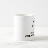 平静を保ち、オペレーション担当マネージャーに聞いて下さい コーヒーマグカップ (中央)