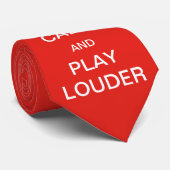 平静を保ち、オルガン奏者のためのより騒々しいタイを遊んで下さい ネクタイ (ロール)
